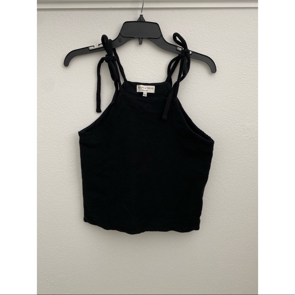 Madewell | Texture & Thread Tie Apron Tank